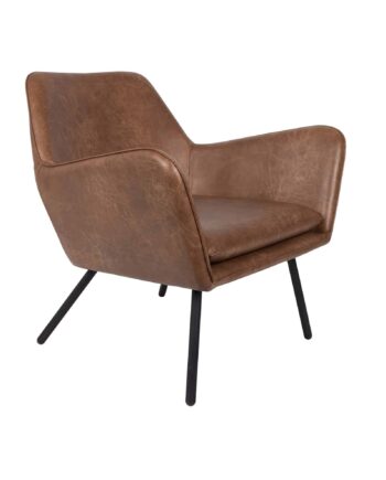 Bonchaise longue brune Designshopp 1